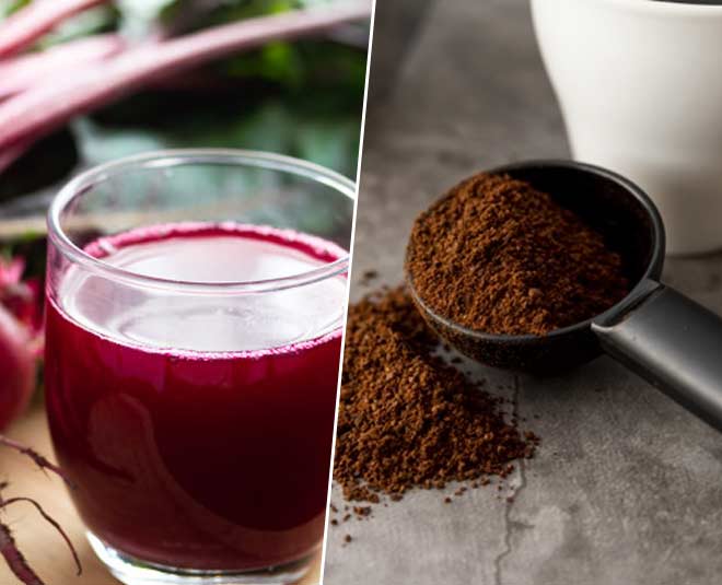 beet root and coffee hairfall