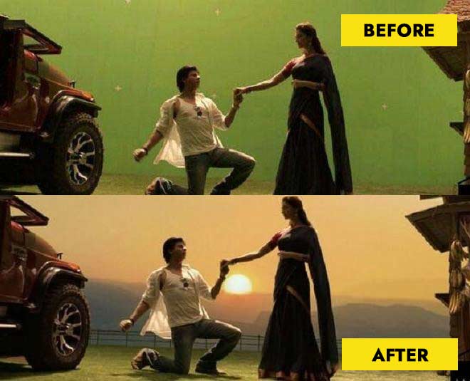 'चेन्नई एक्सप्रेस' के रोमांटिक सीन्स- chennai express romantic scenes