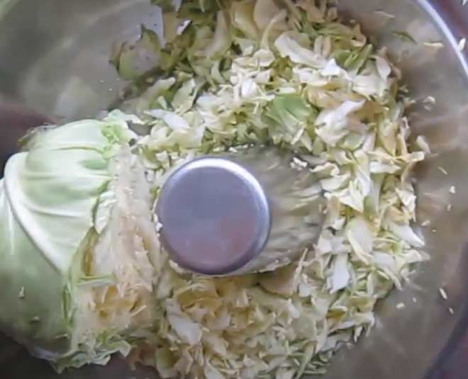 cut cabbage