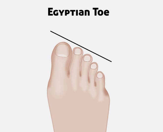 egyptian toe for foot