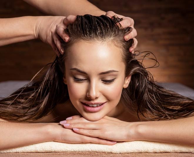 hot oil head massage