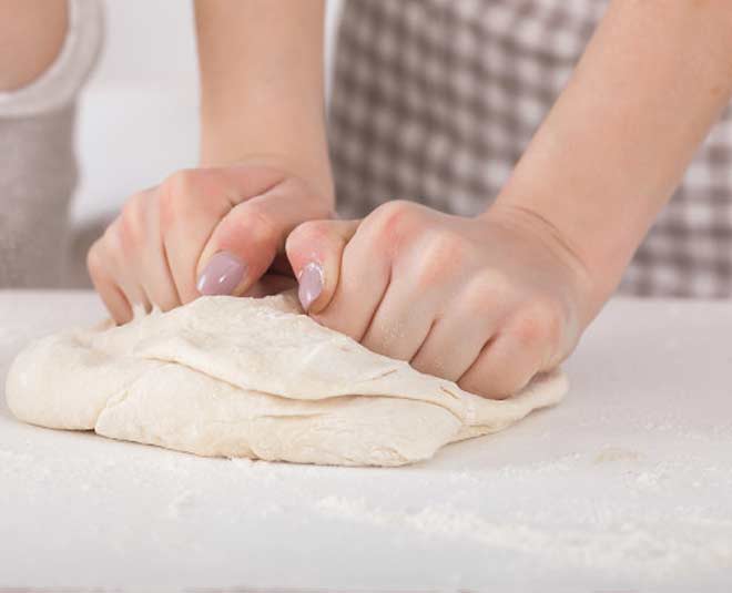 how to knead atta bread dough