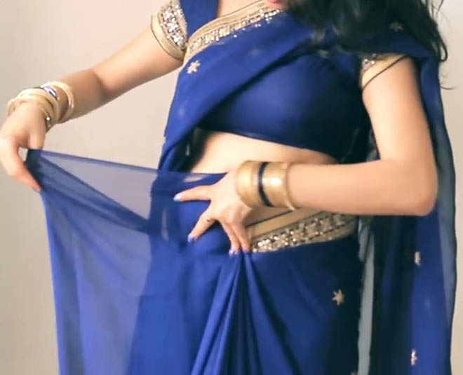 how to make perfect saree pleats
