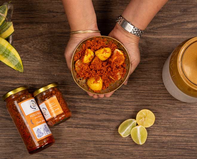 how to make pickle masala inside 