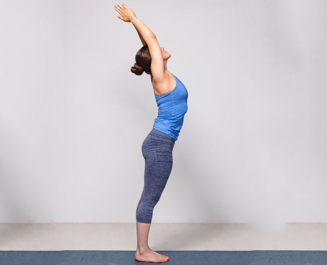 inside  tadasana steps