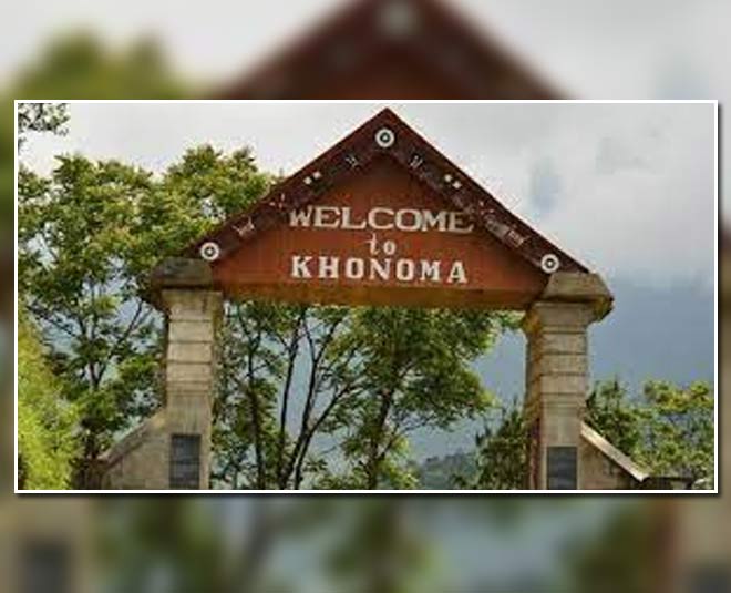 inside  khonoma village