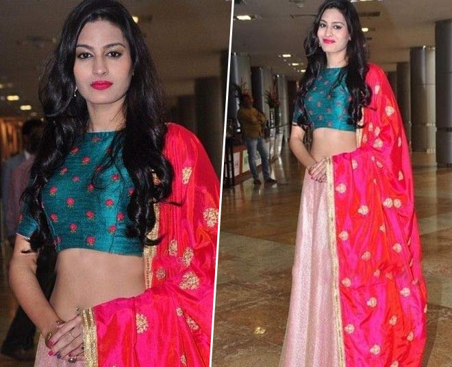 कलर कॉर्डिनेशन होना चाहिए सही lehenga blunder