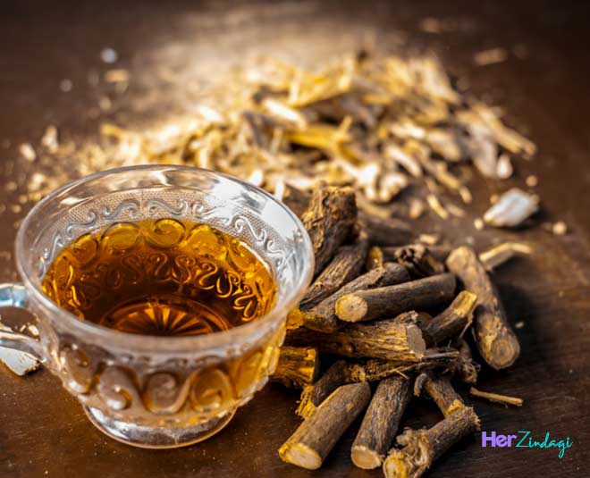 licorice tea for sore throat