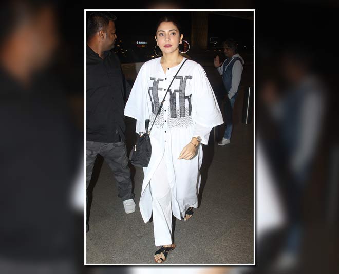 10 Times Anushka Sharma Rocked White Outfits At The Airport