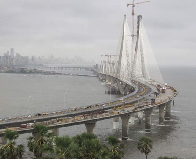 बांद्रा-वर्ली सी लिंक longest bridge in india bandra sea link inside