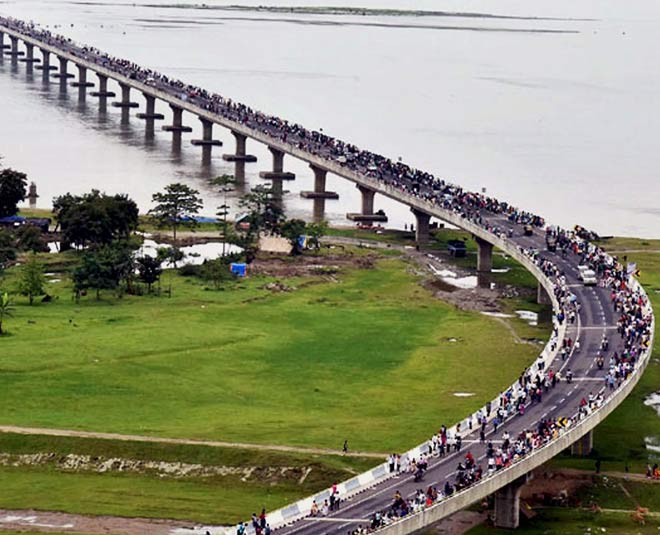 भूपेन हजारिका सेतु longest bridge in india bhupen hazarika inside