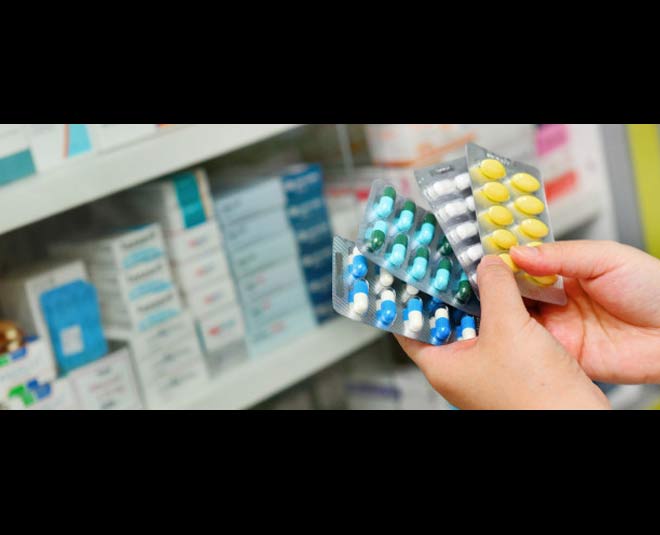 medicines in kitchen