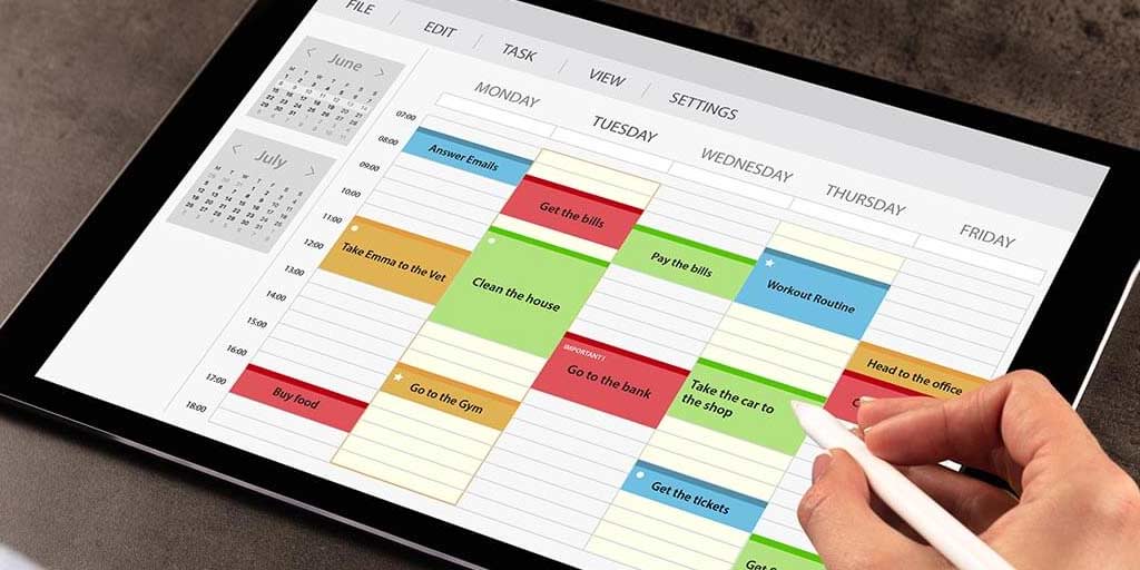 planner plus app tablet