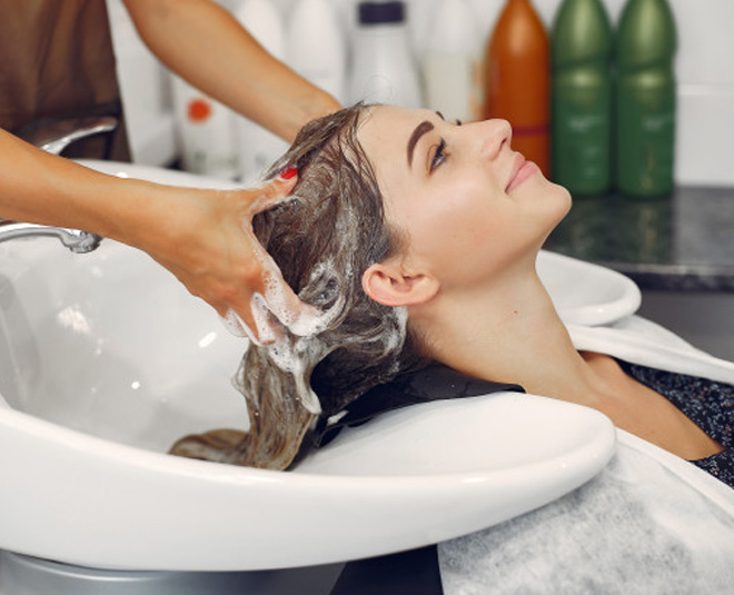 shampoo your hair