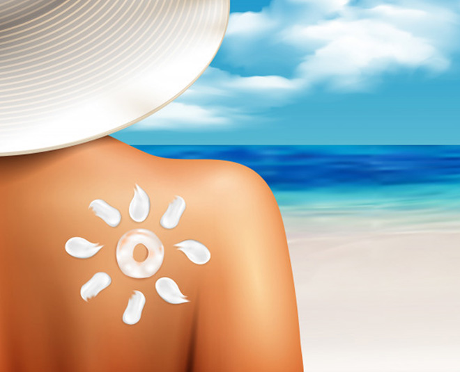 sunscreen lotion inside 