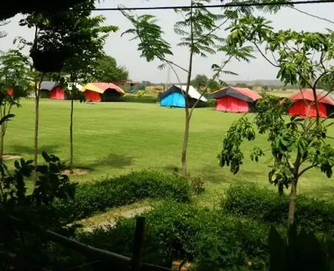 Camp Mustang in Sohna inside 