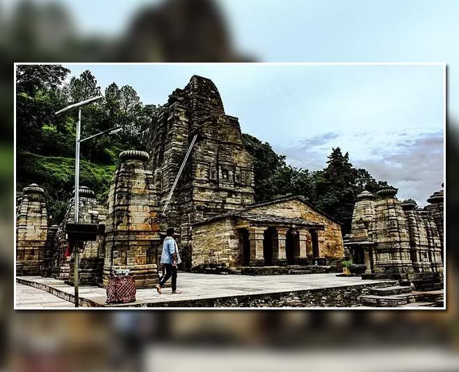 Katarmal Sun Temple Almora inside 