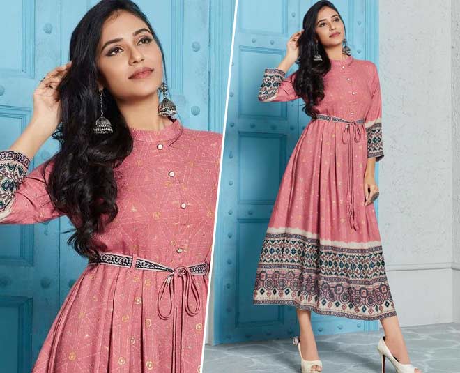 pastel colour kurti