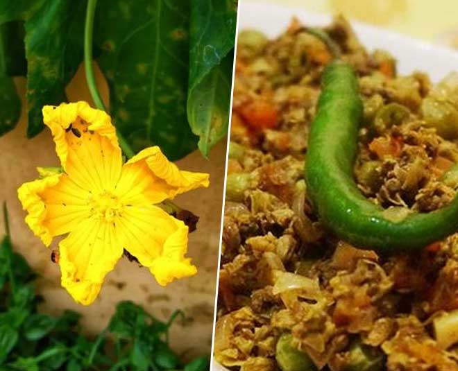 Sponge gourd flower recipes