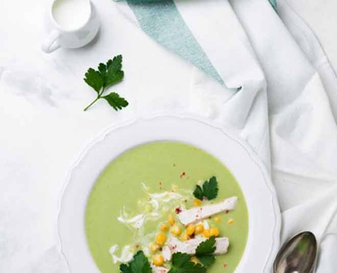 avocado in soup