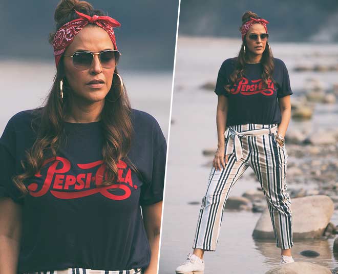 bandana hair styling tips with half bun