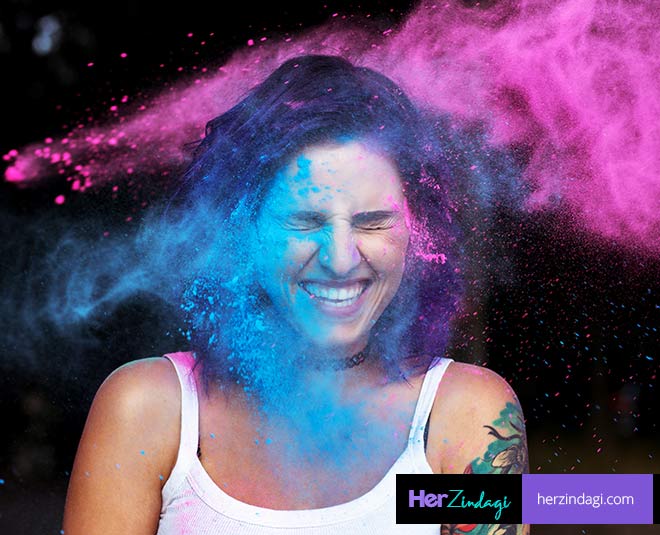 caring holi for hair