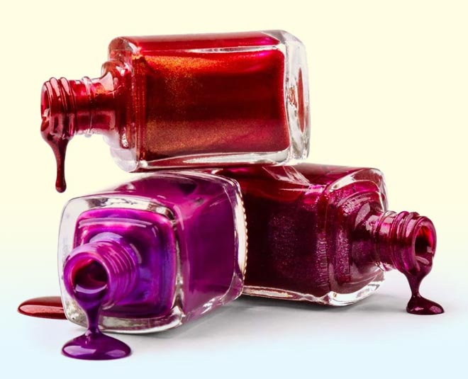 different uses of nail paint inside