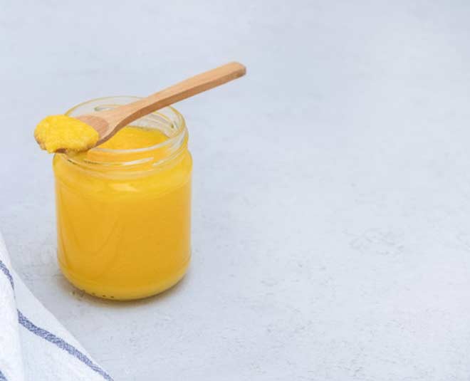 ghee for body heat inside 
