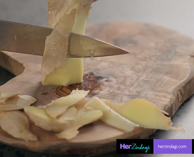 ginger peels uses inside 