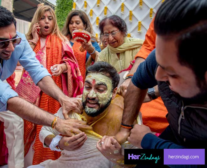 खट्टी-मीठी यादों का सफर- haldi deekshant and meenal