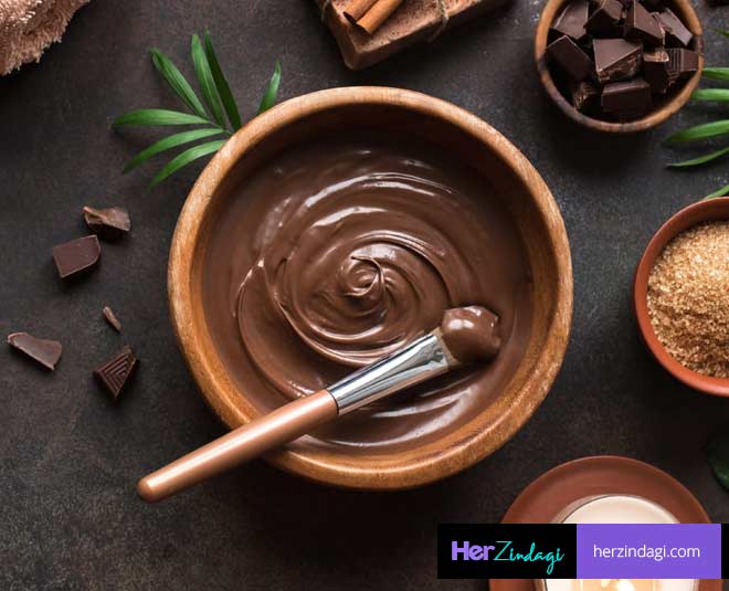 homemade chocolate facial