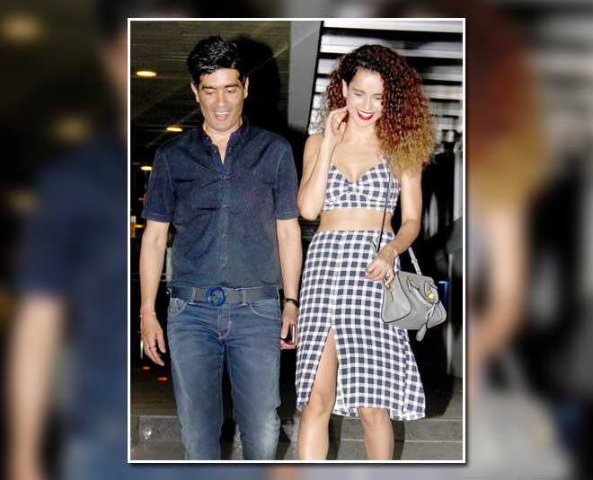 kangna and manish malhotra