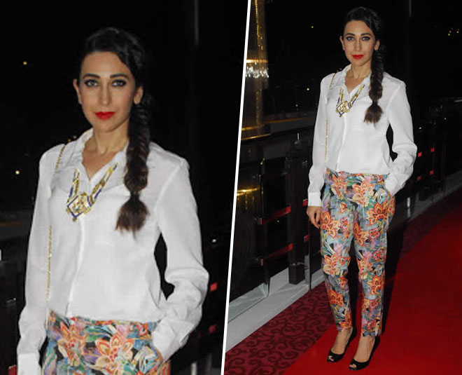 karishma kapoor floral pants Inside 