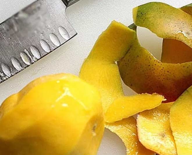 mango peel uses inside