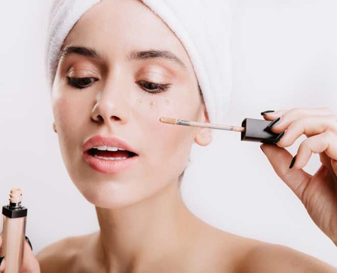 minimize big pores apply primer