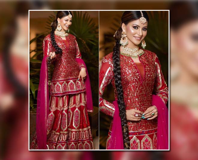 punjabi  suit  duppata  style