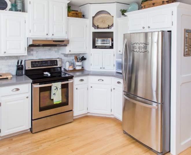 remove scratches from stainless steel fridge inside 