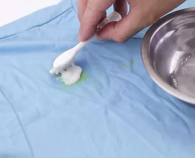 remove turmeric stains from clothes inside 