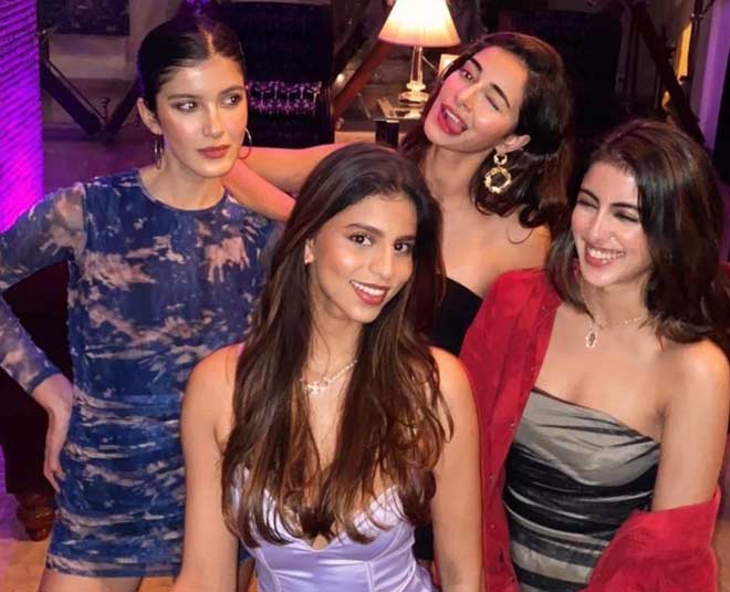 स्टार किड का गर्ल गैंग shanaya kapoor girl gang