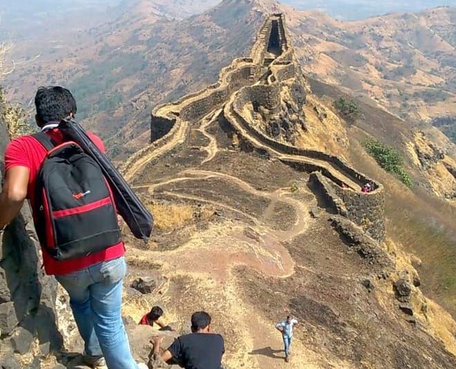 about torna and prachandagad fort history inside 