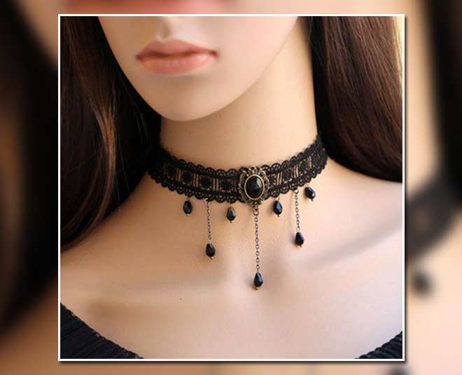 20 Latest Designs of Choker Necklaces for Stunning Look  Choker necklace  designs, Choker necklace, Necklace designs