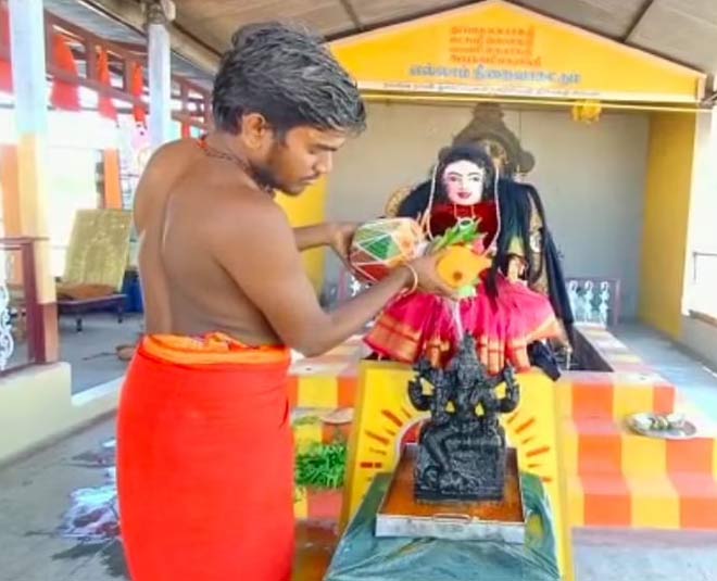 corona devi temple in coimbatore inside 