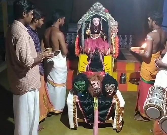 corona devi temple in coimbatore tamil nadu inside 