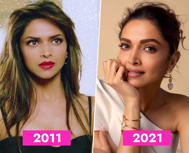Deepika Padukone deepika then now