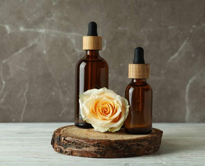 different uses of rose oil inside 