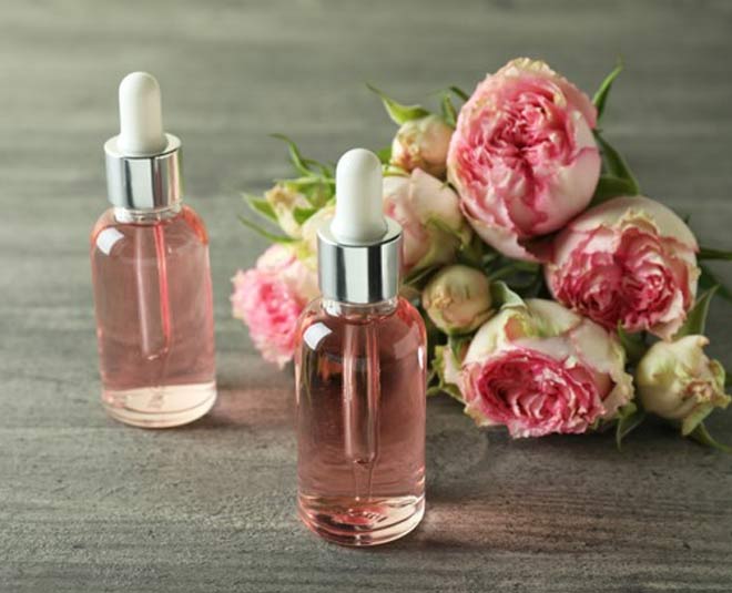 different uses of rose oil inside 