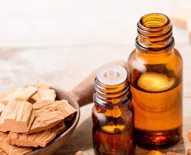 different uses of sandalwood oil inside 