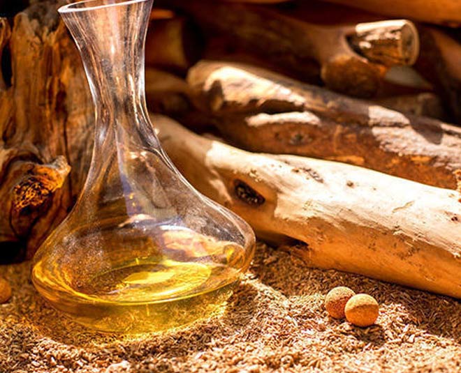 different uses of sandalwood oil inside 