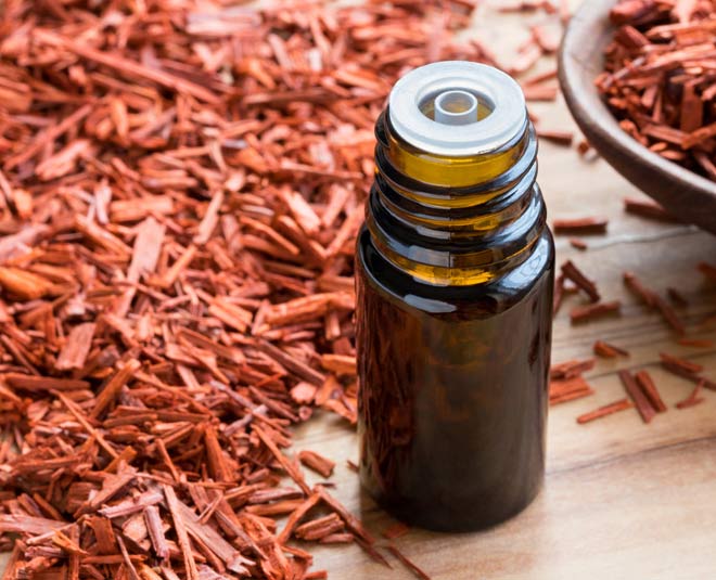 different uses of sandalwood oil inside 