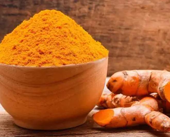 different uses of turmeric powder tips inside 